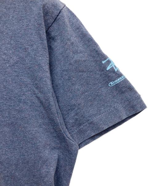 stussy（ステューシー）stussy (ステューシー) グラフィックtシャツ ネイビー サイズ:Mの古着・服飾アイテム