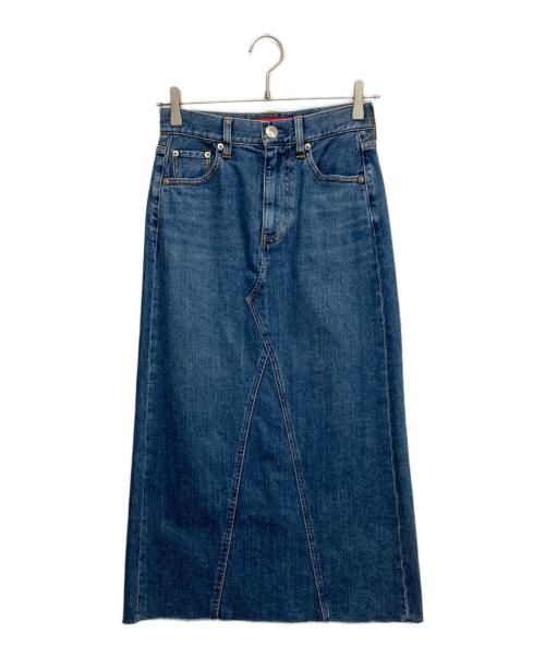 RED CARD（レッドカード）RED CARD (レッドカード) 23区 (ニジュウサンク) デニム Iライン スカート ブルー サイズ:32の古着・服飾アイテム