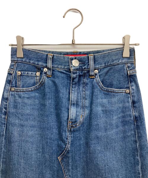 RED CARD（レッドカード）RED CARD (レッドカード) 23区 (ニジュウサンク) デニム Iライン スカート ブルー サイズ:32の古着・服飾アイテム