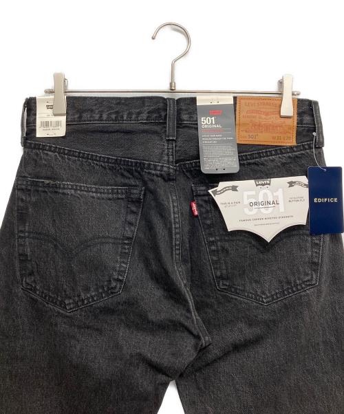 LEVI'S PReMIUM（リーバイス プレミアム）LEVI'S PReMIUM (リーバイス プレミアム) EDIFICE (エディフィス) 別注 30周年記念デニムパンツ ブラック サイズ:31-28 未使用品の古着・服飾アイテム