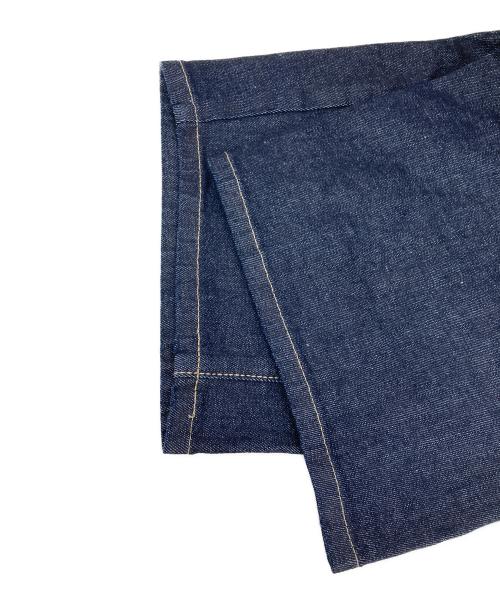 Something（サムシング）Something (サムシング) Spick & Span (スピックアンドスパン) 別注 NEW HANA CURVE TAPERED インディゴ サイズ:S 未使用品の古着・服飾アイテム