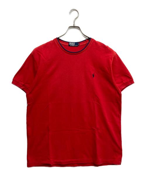 POLO RALPH LAUREN（ポロ・ラルフローレン）POLO RALPH LAUREN (ポロ・ラルフローレン) 半袖カットソー レッド サイズ:Lの古着・服飾アイテム