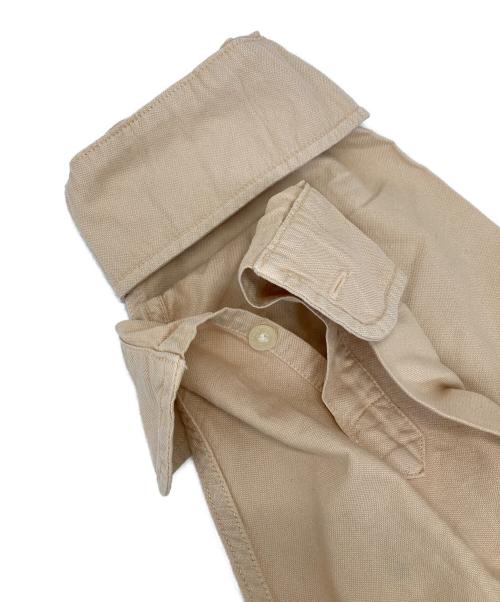 POLO JEANS（ポロジーンズ）POLO JEANS (ポロジーンズ) ボタンダウンシャツ ベージュ サイズ:Mの古着・服飾アイテム