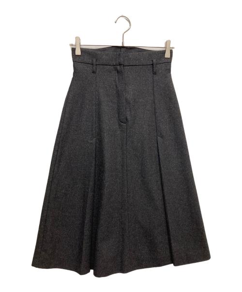 SPORT MAX（スポーツマックス）SPORT MAX (スポーツマックス) プリーツウールスカート グレー サイズ:36の古着・服飾アイテム
