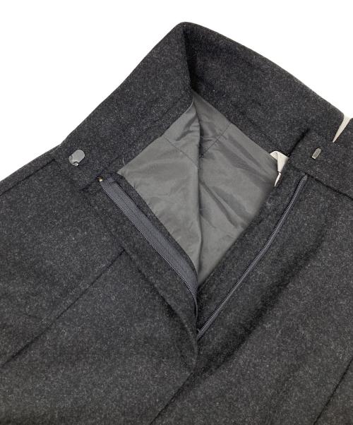 SPORT MAX（スポーツマックス）SPORT MAX (スポーツマックス) プリーツウールスカート グレー サイズ:36の古着・服飾アイテム