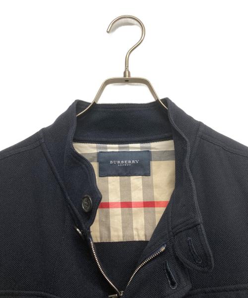 BURBERRY LONDON（バーバリーロンドン）BURBERRY LONDON (バーバリーロンドン) カノコジップジャケット ネイビー サイズ:LLの古着・服飾アイテム