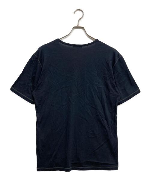 BURBERRY LONDON（バーバリーロンドン）BURBERRY LONDON (バーバリーロンドン) ホースプリントTシャツ ネイビー サイズ:LLの古着・服飾アイテム