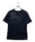 BURBERRY LONDON（バーバリーロンドン）の古着「ホースプリントTシャツ」｜ネイビー