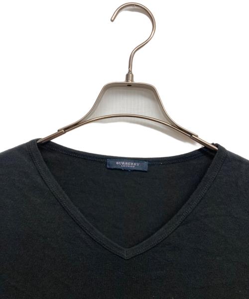BURBERRY LONDON（バーバリーロンドン）BURBERRY LONDON (バーバリーロンドン) ホース刺繍tシャツ ブラック サイズ:LLの古着・服飾アイテム