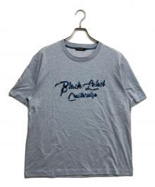 BLACK LABEL CRESTBRIDGE（ブラックレーベル クレストブリッジ）の古着「プリントTシャツ」｜ブルー