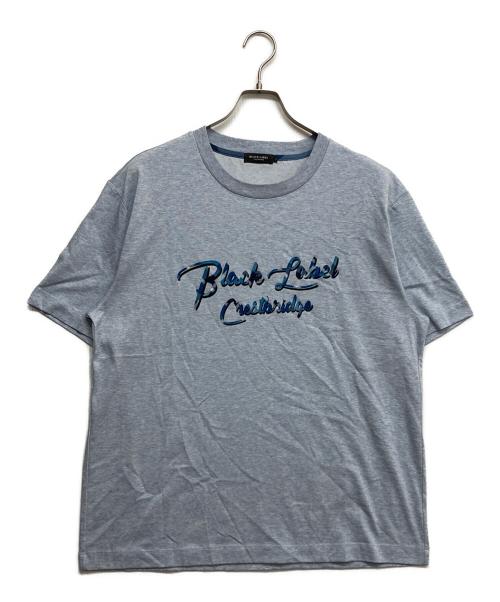 BLACK LABEL CRESTBRIDGE（ブラックレーベル クレストブリッジ）BLACK LABEL CRESTBRIDGE (ブラックレーベル クレストブリッジ) プリントTシャツ ブルー サイズ:LLの古着・服飾アイテム