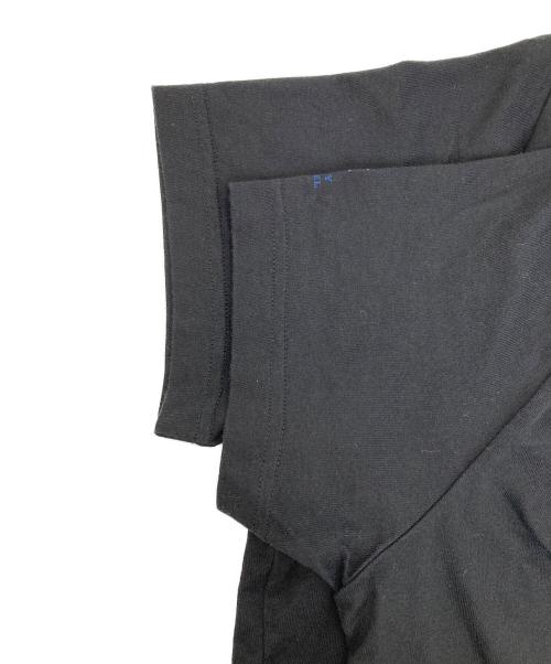 BURBERRY BLACK LABEL（バーバリーブラックレーベル）BURBERRY BLACK LABEL (バーバリーブラックレーベル) ホース刺繍tシャツ ブラック サイズ:４の古着・服飾アイテム
