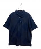 BLACK LABEL CRESTBRIDGEブラックレーベル クレストブリッジ）の古着「ポロシャツ」｜ネイビー