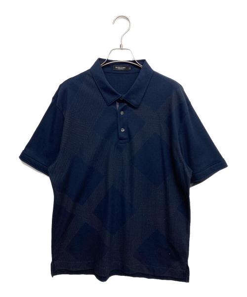 BLACK LABEL CRESTBRIDGE（ブラックレーベル クレストブリッジ）BLACK LABEL CRESTBRIDGE (ブラックレーベル クレストブリッジ) ポロシャツ ネイビー サイズ:LLの古着・服飾アイテム