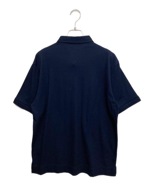 BLACK LABEL CRESTBRIDGE（ブラックレーベル クレストブリッジ）BLACK LABEL CRESTBRIDGE (ブラックレーベル クレストブリッジ) ポロシャツ ネイビー サイズ:LLの古着・服飾アイテム