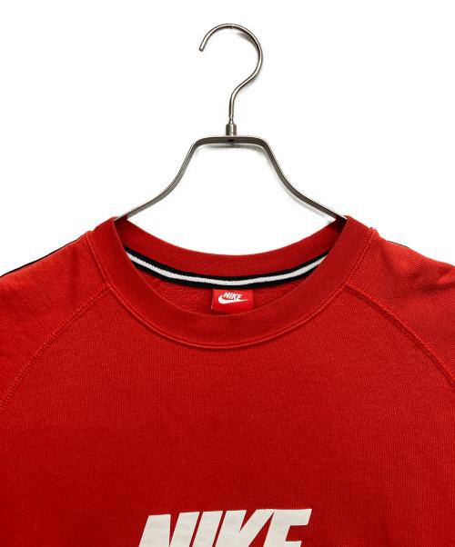 NIKE（ナイキ）NIKE (ナイキ) クルーネックスウェット レッド サイズ:XXLの古着・服飾アイテム
