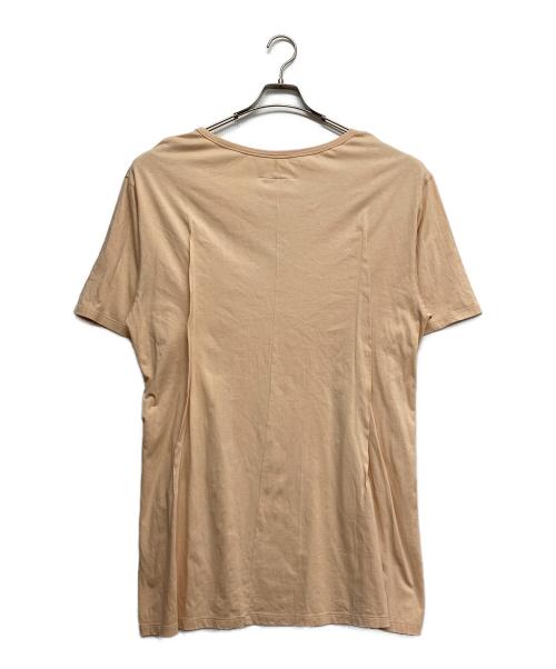 MM6（エムエムシックス）MM6 (エムエムシックス) プリーツピンタックカットソー ライトピンク サイズ:FREEの古着・服飾アイテム