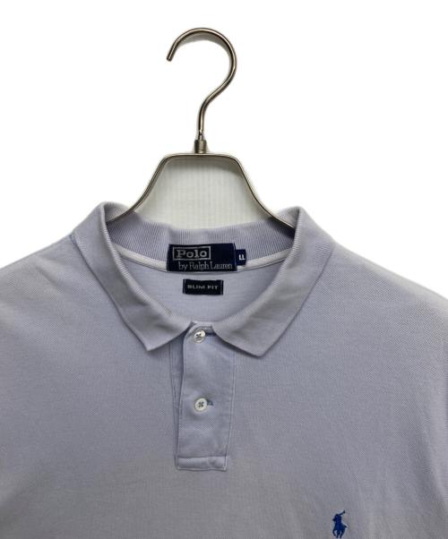 POLO RALPH LAUREN（ポロ・ラルフローレン）POLO RALPH LAUREN (ポロ・ラルフローレン) ポロシャツ ラベンダー サイズ:LLの古着・服飾アイテム