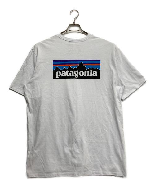 Patagonia（パタゴニア）Patagonia (パタゴニア) プリントTシャツ ホワイト サイズ:Lの古着・服飾アイテム