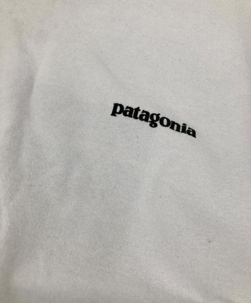Patagonia（パタゴニア）Patagonia (パタゴニア) プリントTシャツ ホワイト サイズ:Lの古着・服飾アイテム