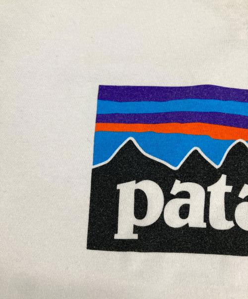 Patagonia（パタゴニア）Patagonia (パタゴニア) プリントTシャツ ホワイト サイズ:Lの古着・服飾アイテム
