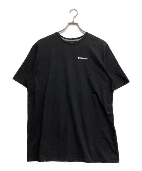 Patagonia（パタゴニア）Patagonia (パタゴニア) プリントTシャツ ブラック サイズ:Lの古着・服飾アイテム