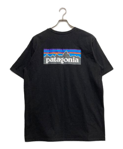 Patagonia（パタゴニア）Patagonia (パタゴニア) プリントTシャツ ブラック サイズ:Lの古着・服飾アイテム