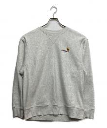 CarHartt（カーハート）の古着「American Script Sweat」｜ライトグレー