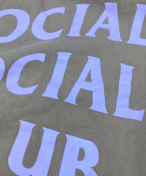 anti social social CLUB（アンチソーシャルソーシャルクラブ）ANTI SOCIAL SOCIAL CLUB (アンチソーシャルソーシャルクラブ) プリントパーカー ピンク×ブラウン サイズ:Mの古着・服飾アイテム