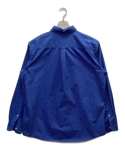CHAPS（チャップス）CHAPS (チャップス) ボタンダウンシャツ ブルー サイズ:XLの古着・服飾アイテム