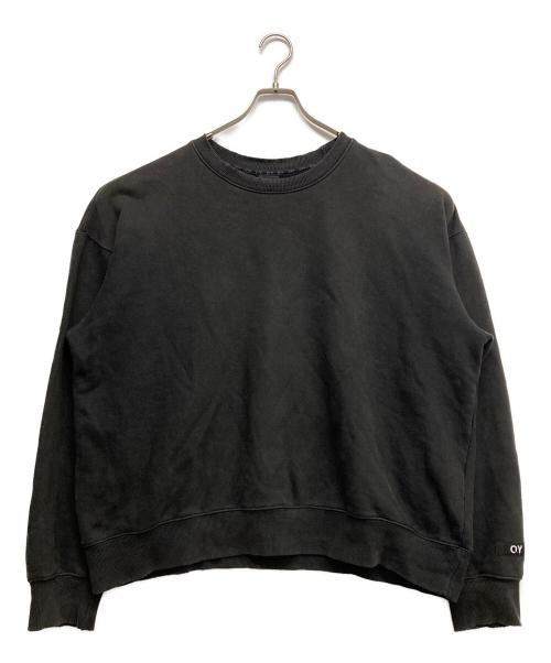 OY（オーワイ）OY (オーワイ) バックプリントスウェット ホワイト×ブラック サイズ:02の古着・服飾アイテム