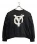 OY (オーワイ) バックプリントスウェット ホワイト×ブラック サイズ:02：5000円