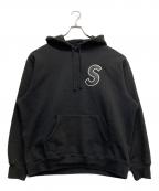 SUPREMEシュプリーム）の古着「S Logo Hooded Sweatshirt」｜ブラック