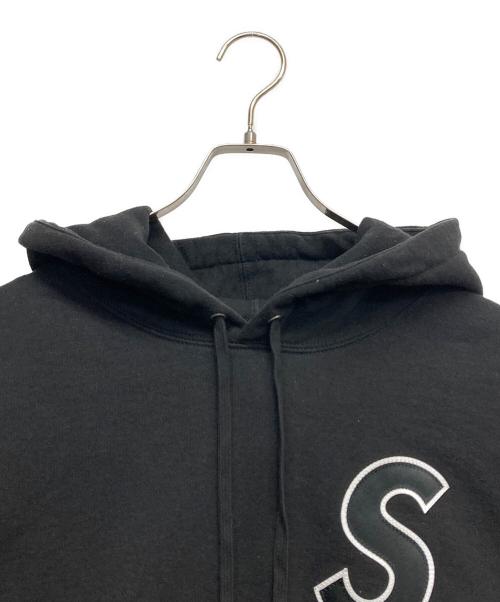 SUPREME（シュプリーム）SUPREME (シュプリーム) S Logo Hooded Sweatshirt ブラック サイズ:Lの古着・服飾アイテム