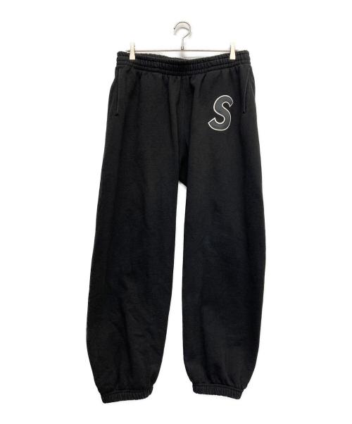 SUPREME（シュプリーム）Supreme (シュプリーム) S Logo Sweatpants ブラック サイズ:Lの古着・服飾アイテム