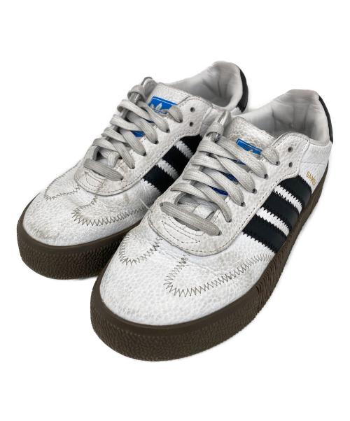 adidas（アディダス）adidas (アディダス) SAMBAROSE W ブラック×ホワイト サイズ:23.5cmの古着・服飾アイテム