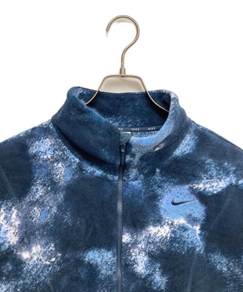 NIKE（ナイキ）NIKE (ナイキ) ONEポーラーフリース総柄HZトップ ブルー サイズ:XLの古着・服飾アイテム
