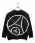 PARIS SAINT-GERMAIN (パリサンジェルマン) EDIFICE (エディフィス) エンブレム ジャカードカーディガン ブラック サイズ:M：9000円