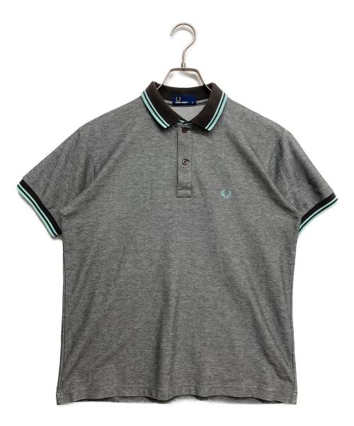 FRED PERRY（フレッドペリー）FRED PERRY (フレッドペリー) ポロシャツ グレー サイズ:Mの古着・服飾アイテム
