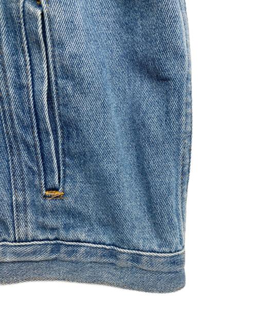USED（USED）USED (USED) OLDバックエンボスデニムジャケット インディゴ サイズ:Lの古着・服飾アイテム