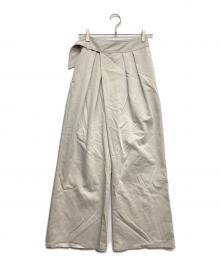 Noble（ノーブル）の古着「タックパンツ」｜グレー