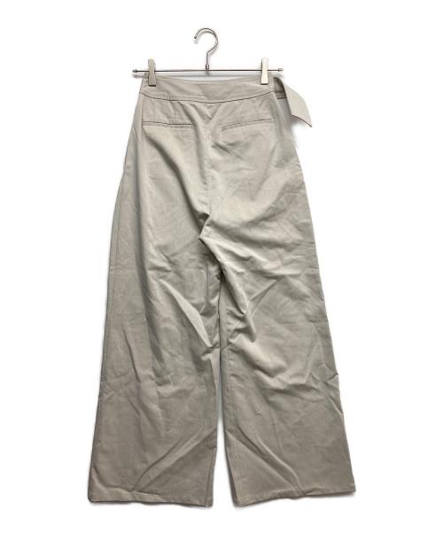 Noble（ノーブル）Noble (ノーブル) タックパンツ グレー サイズ:36の古着・服飾アイテム
