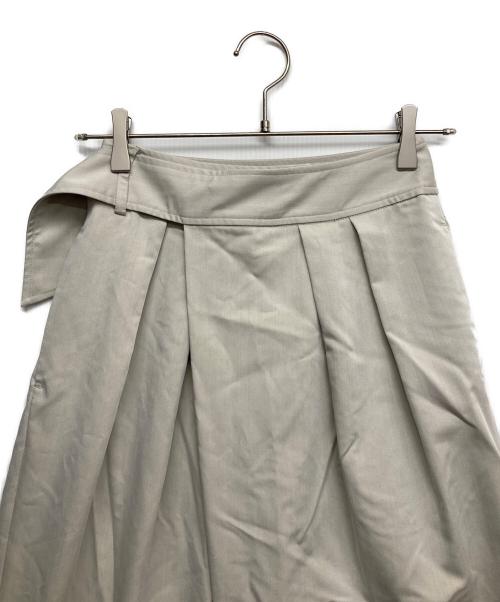 Noble（ノーブル）Noble (ノーブル) タックパンツ グレー サイズ:36の古着・服飾アイテム