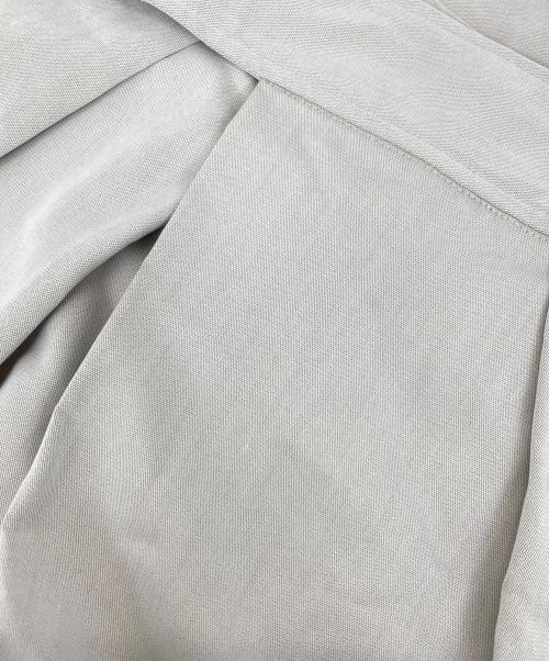 Noble（ノーブル）Noble (ノーブル) タックパンツ グレー サイズ:36の古着・服飾アイテム