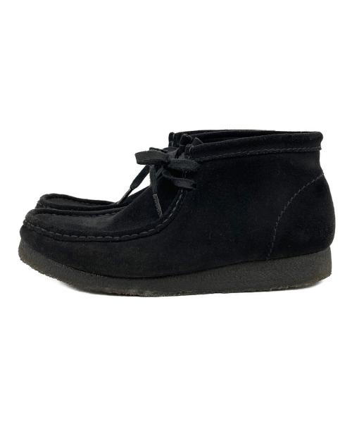 CLARKS ORIGINALS（クラークス オリジナルズ）Clarks Originals (クラークス オリジナルズ) ワラビーブーツ ブラック サイズ:26.5の古着・服飾アイテム
