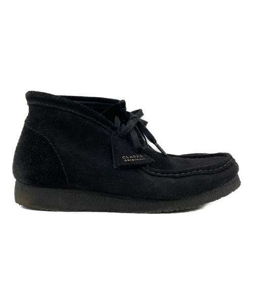 CLARKS ORIGINALS（クラークス オリジナルズ）Clarks Originals (クラークス オリジナルズ) ワラビーブーツ ブラック サイズ:26.5の古着・服飾アイテム