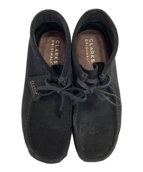 CLARKS ORIGINALS（クラークス オリジナルズ）Clarks Originals (クラークス オリジナルズ) ワラビーブーツ ブラック サイズ:26.5の古着・服飾アイテム
