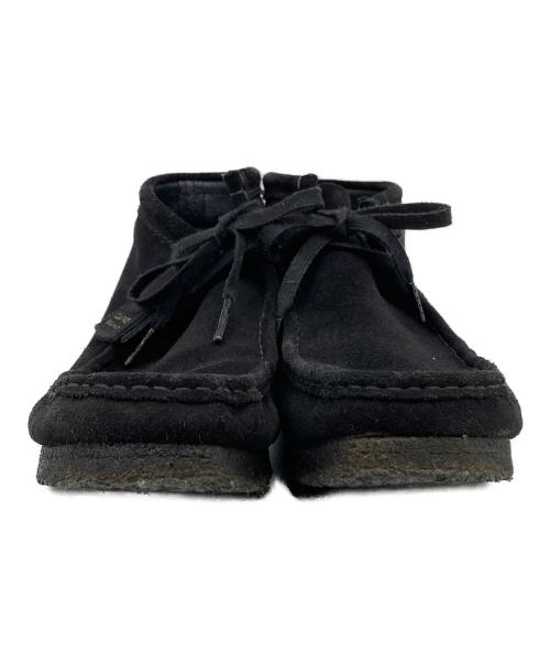 CLARKS ORIGINALS（クラークス オリジナルズ）Clarks Originals (クラークス オリジナルズ) ワラビーブーツ ブラック サイズ:26.5の古着・服飾アイテム