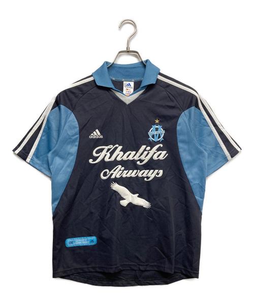 adidas（アディダス）adidas (アディダス) マルセイユゲームシャツ ブルー サイズ:160の古着・服飾アイテム