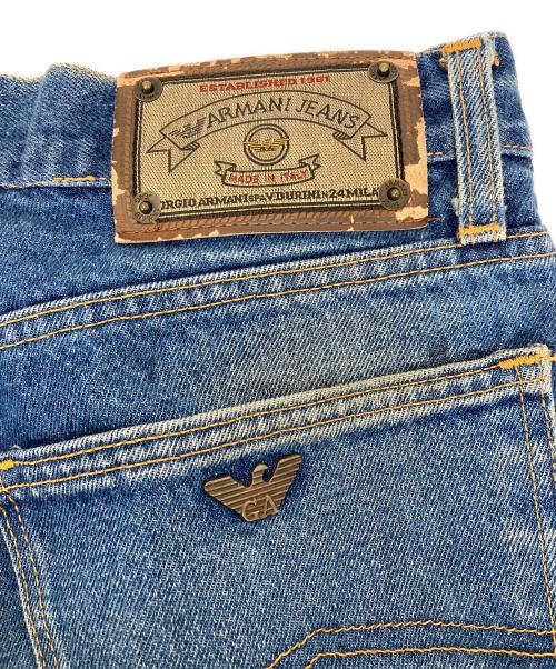 ARMANI JEANS（アルマーニジーンズ）ARMANI JEANS (アルマーニジーンズ) SIMIINTデニムパンツ ブルー サイズ:不明の古着・服飾アイテム